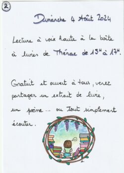 Boîte à livres de Thénac