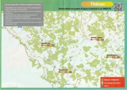 Carte des différents points d’apports de vos déchets sur votre commune.