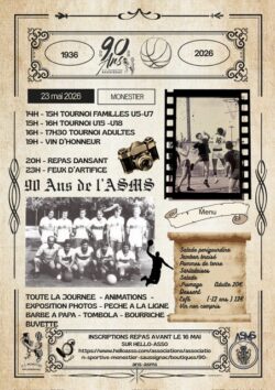 90 ans du club de Basket de Monestier