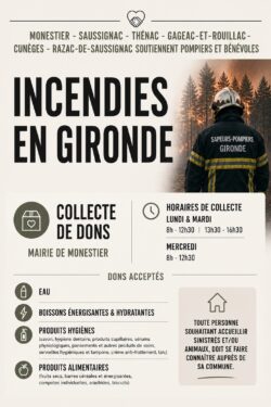 Incndies en Gironde